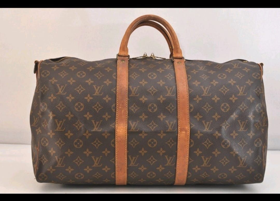 Louis Vuitton Authentic Louis Vuitton Keepall 50 Bando in Monogram Size ONE SIZE - 1 Thumbnail