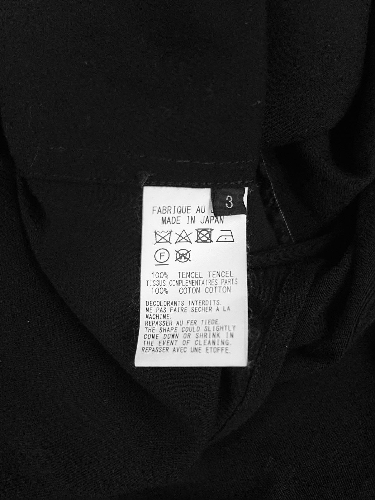 Ground Y × Yohji Yamamoto Yohji Yamamoto Ground Y - Shirt /Cloak Manto Docking Shirt Size US L / EU 52-54 / 3 - 22 Thumbnail