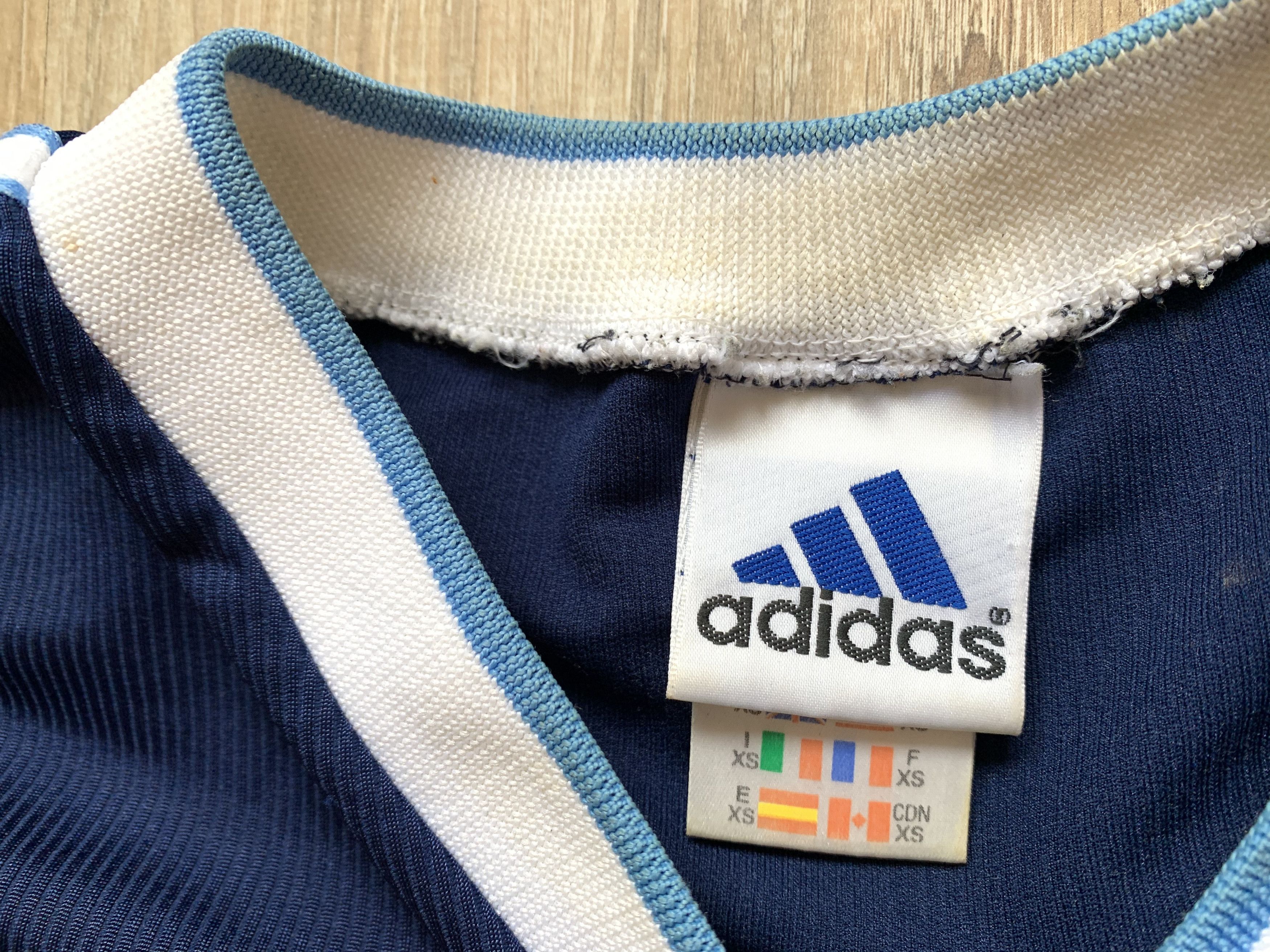 Adidas × Vintage Rare Adidas Argentina National Teams Football Shirt Size US XS / EU 42 / 0 - 7 Thumbnail