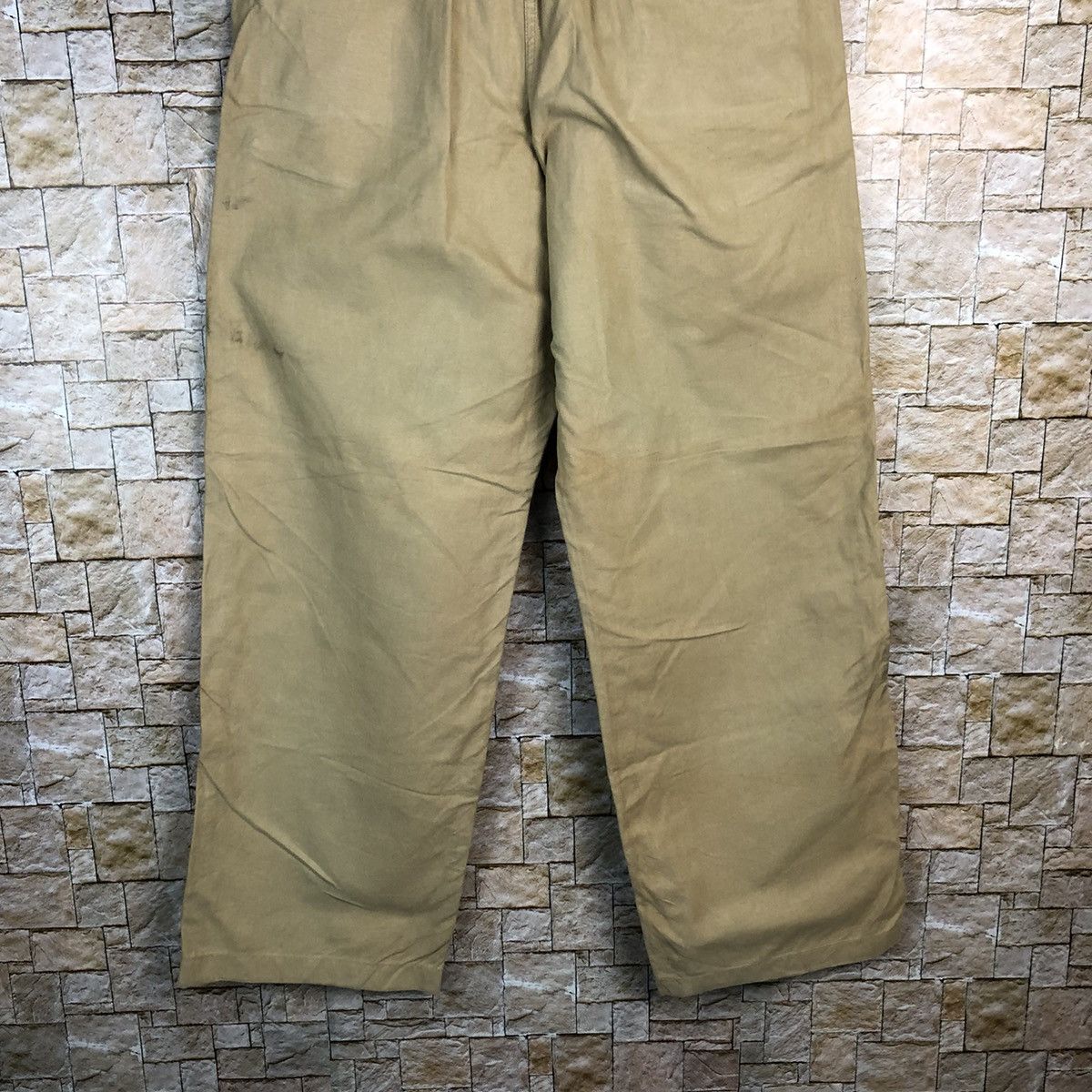 Schott Schott Brown vintage cargo Pants #A619 Size US 32 / EU 48 - 16 Thumbnail