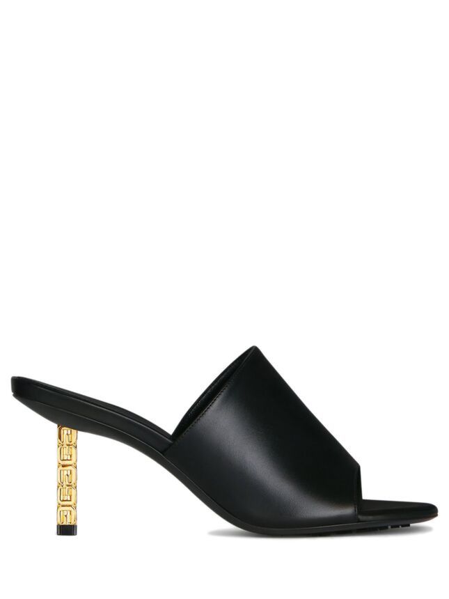 os11x0124 Mules in Black