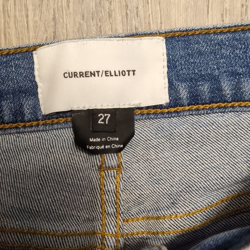 Current/Elliot Current/Elliott The Seamed Ankle Skinny Stiletto Jeans Sz 27 Size 27" / US 4 / IT 40 - 5 Thumbnail