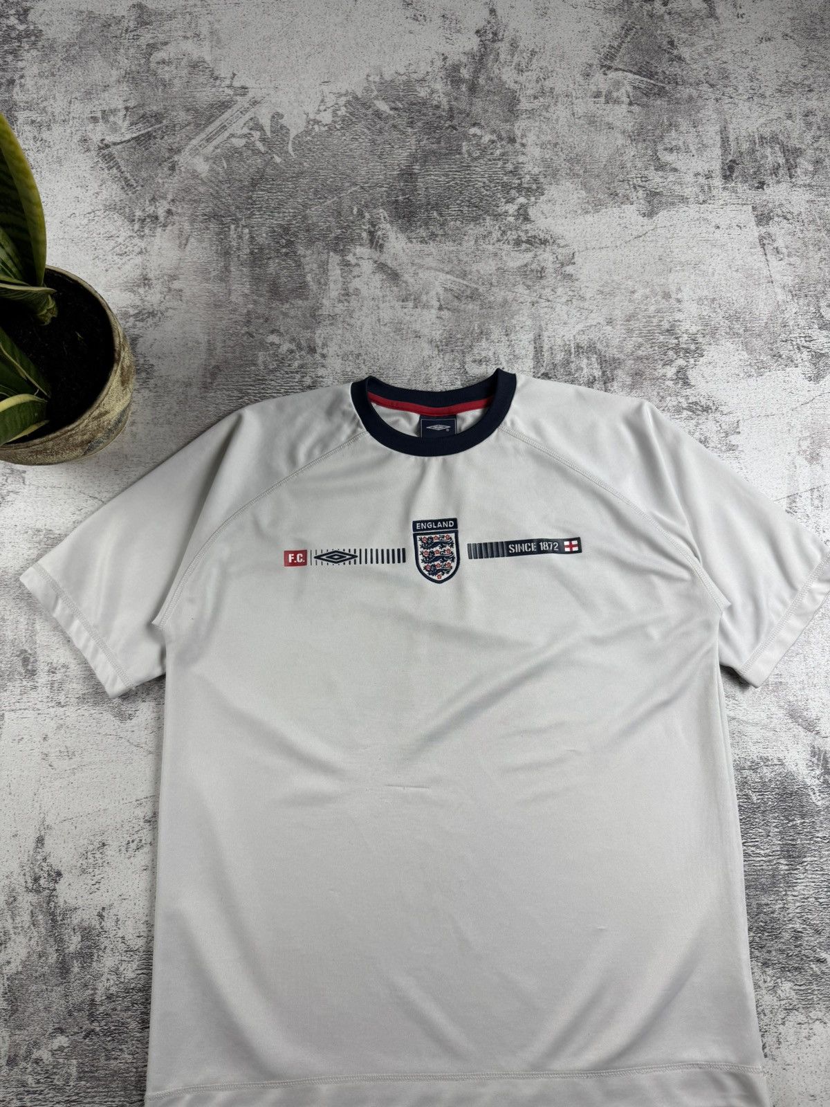 Umbro England National Soccer Football 00s Jersey Blockcore T Shirt Tee Size US L / EU 52-54 / 3 - 4 Thumbnail