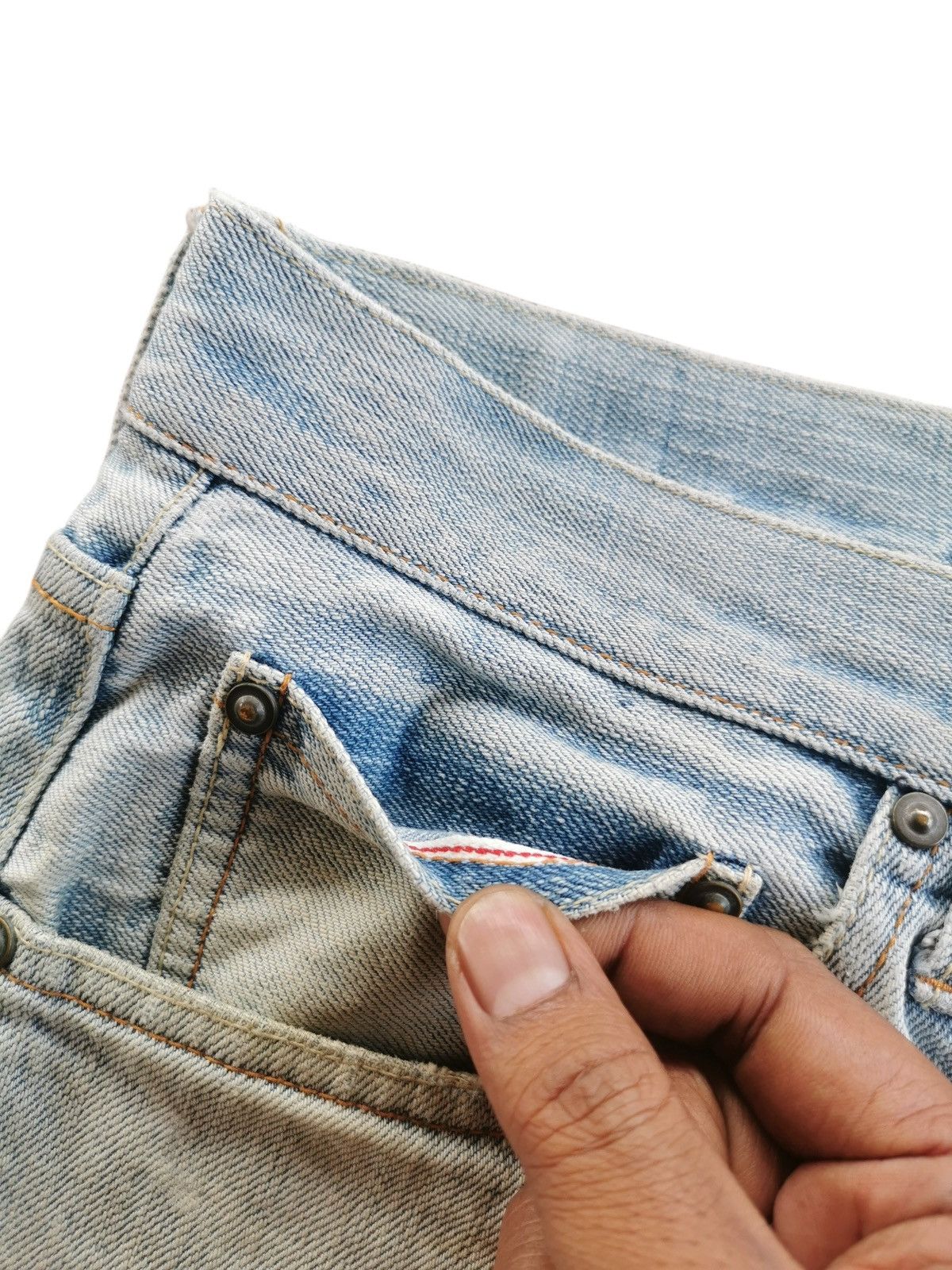 Global Work Vintage Global Work Selvedge Size US 34 / EU 50 - 8 Thumbnail