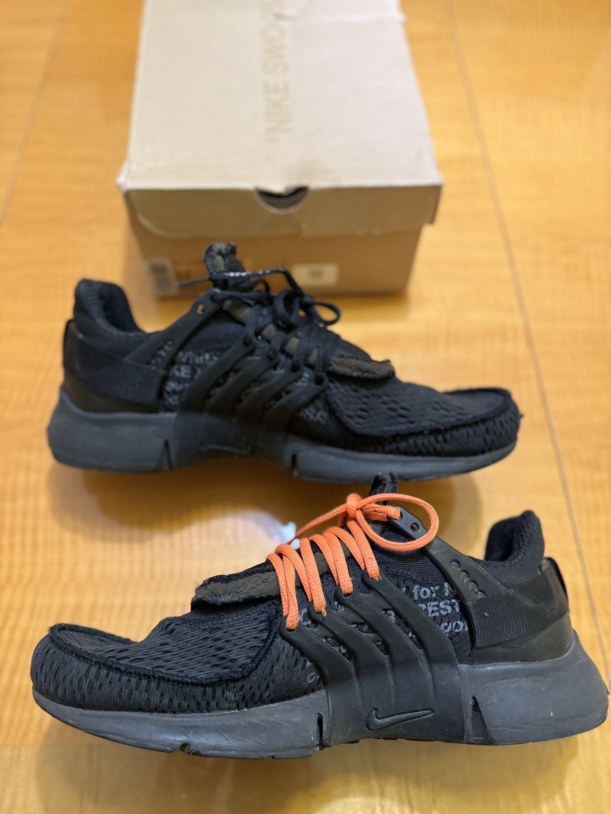 Off-White Nike Off White Air Prestos Size US 13 / EU 46 - 2 Thumbnail