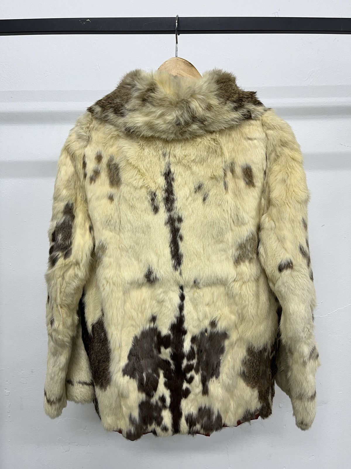 14th Addiction 80's Vintage Margiela Style Rabbit Fur Rare Design Jacket Size US M / EU 48-50 / 2 - 4 Thumbnail