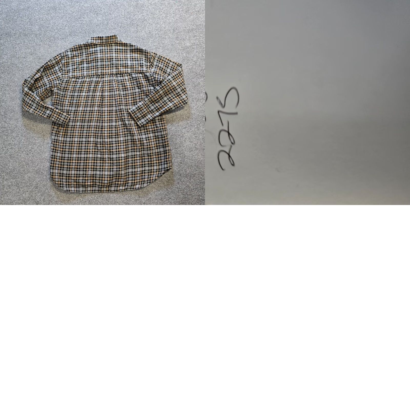 Everlane Everlane Top Women Size 4 Brown Black Plaid Button-Up Boxy Oversized Casual Shirt Size S / US 4 / IT 40 - 8 Thumbnail