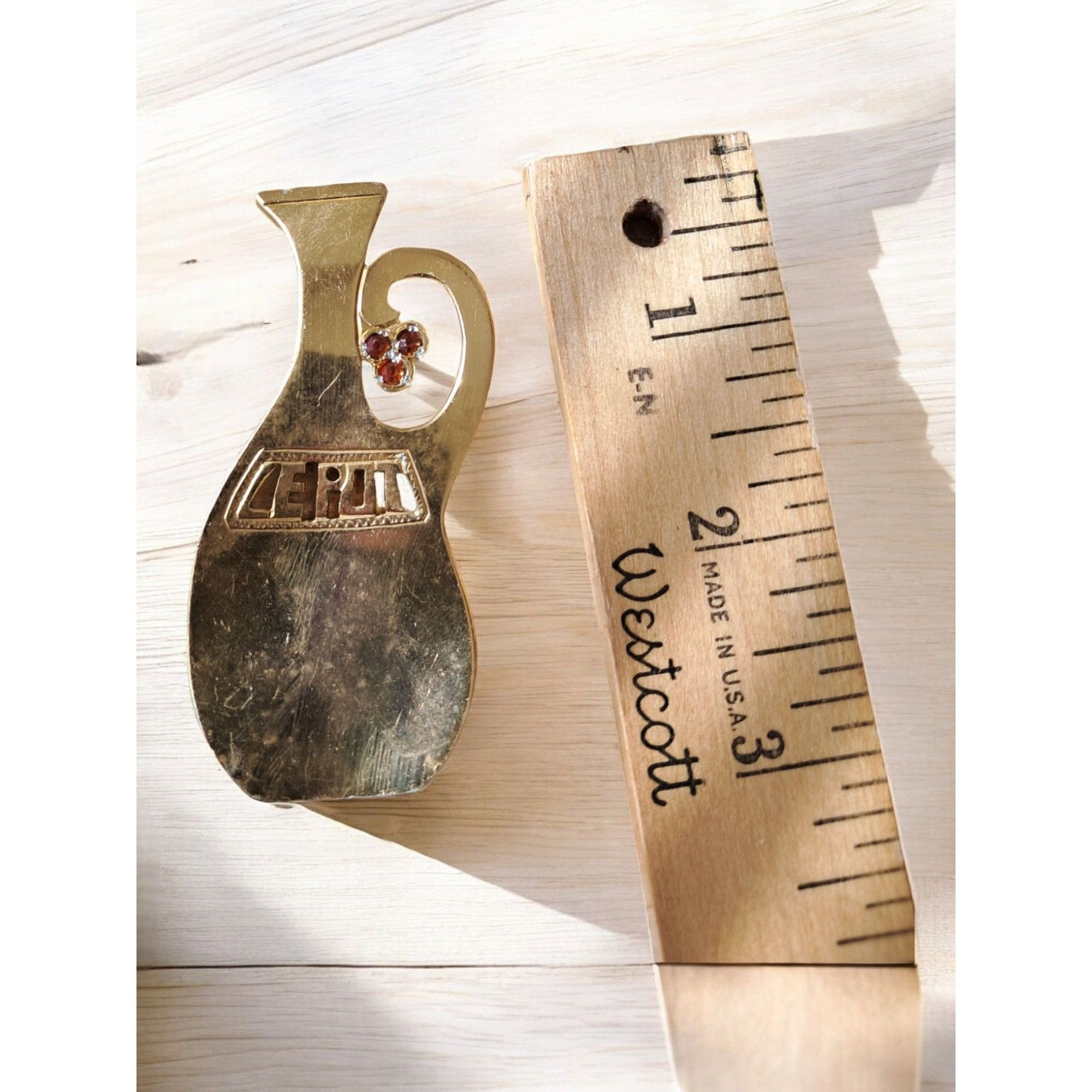 Other Gold Plated Metal Piece Says LEPOT Size ONE SIZE - 4 Thumbnail