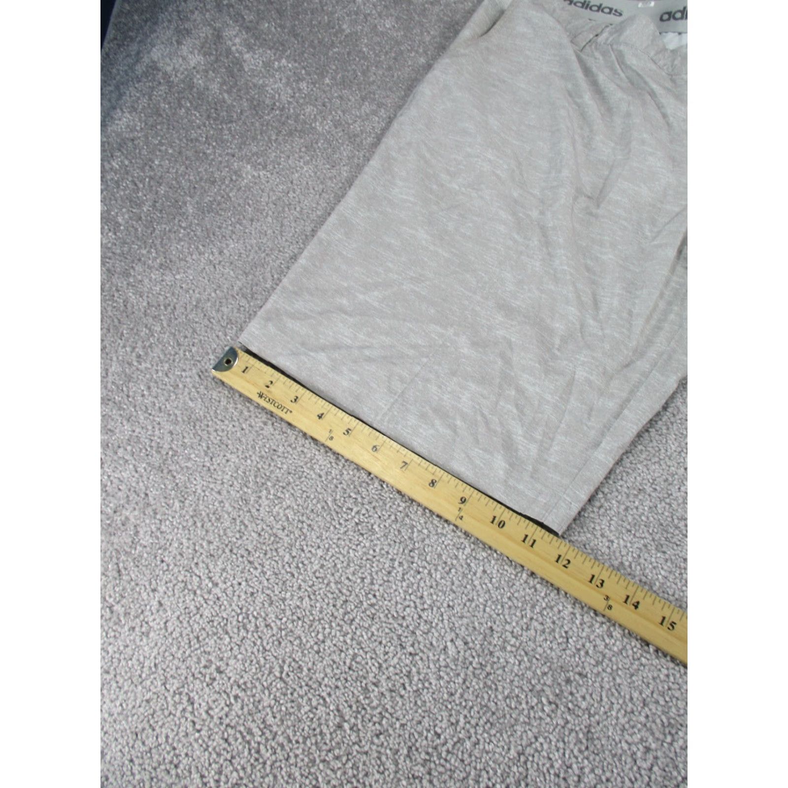 Adidas Adidas Shorts Mens 40 Gray Lightweight Golf Chino Sports Preppy 90s Mens Size US 40 / EU 56 - 5 Thumbnail