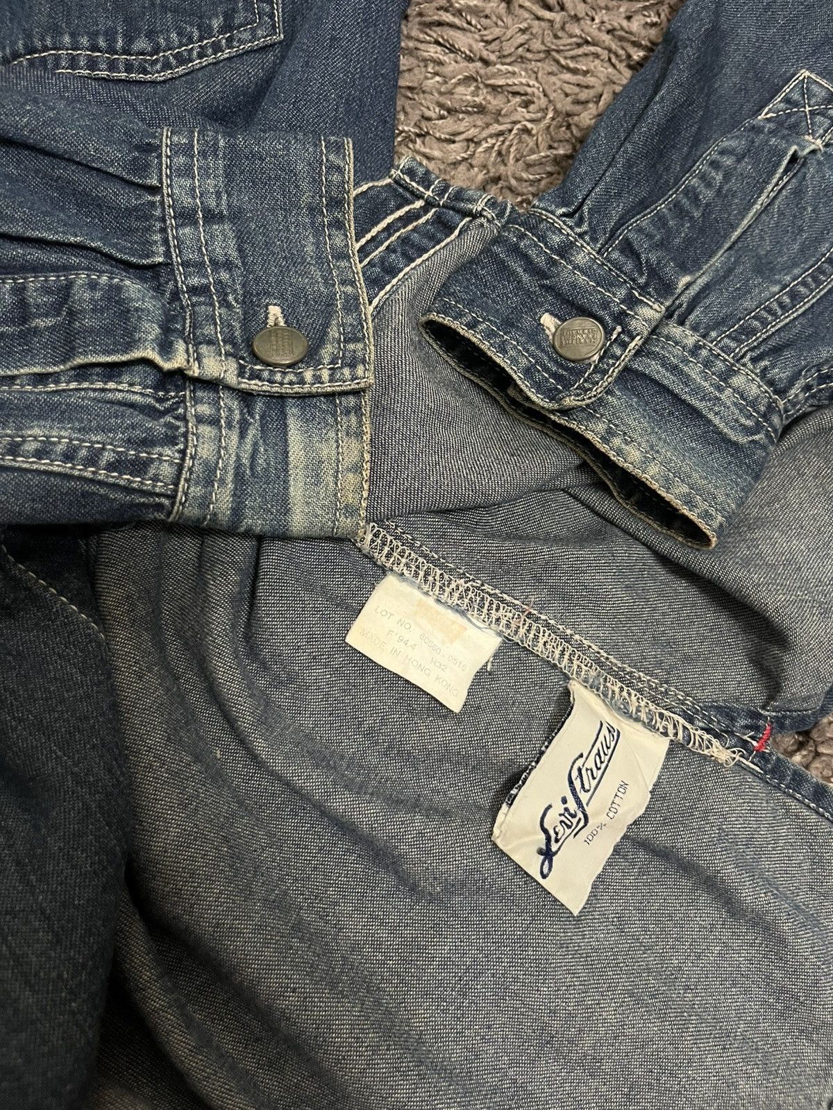 Marithe + Francois Girbaud 1990s Levis Strauss stud desingned MFG #I3 Size US M / EU 48-50 / 2 - 6 Thumbnail