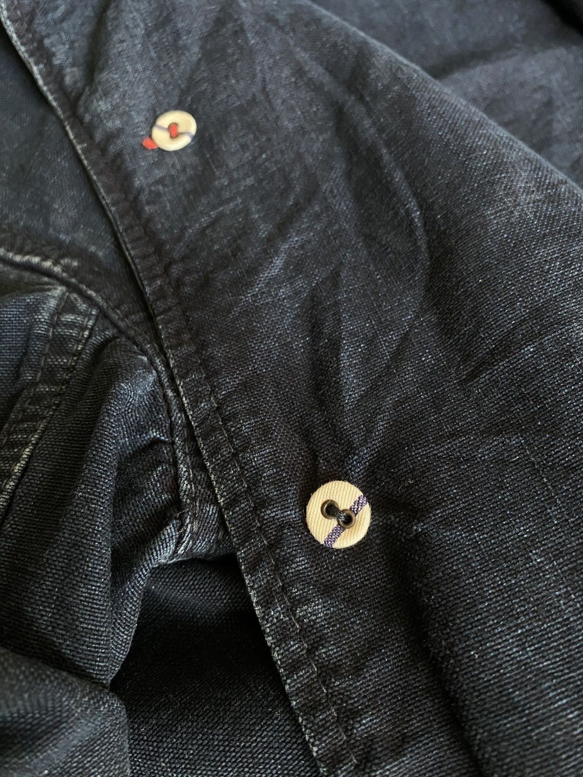45rpm × Japanese Brand × Vintage 45Rpm indigo Denim Chore Jacket Size US M / EU 48-50 / 2 - 7 Thumbnail