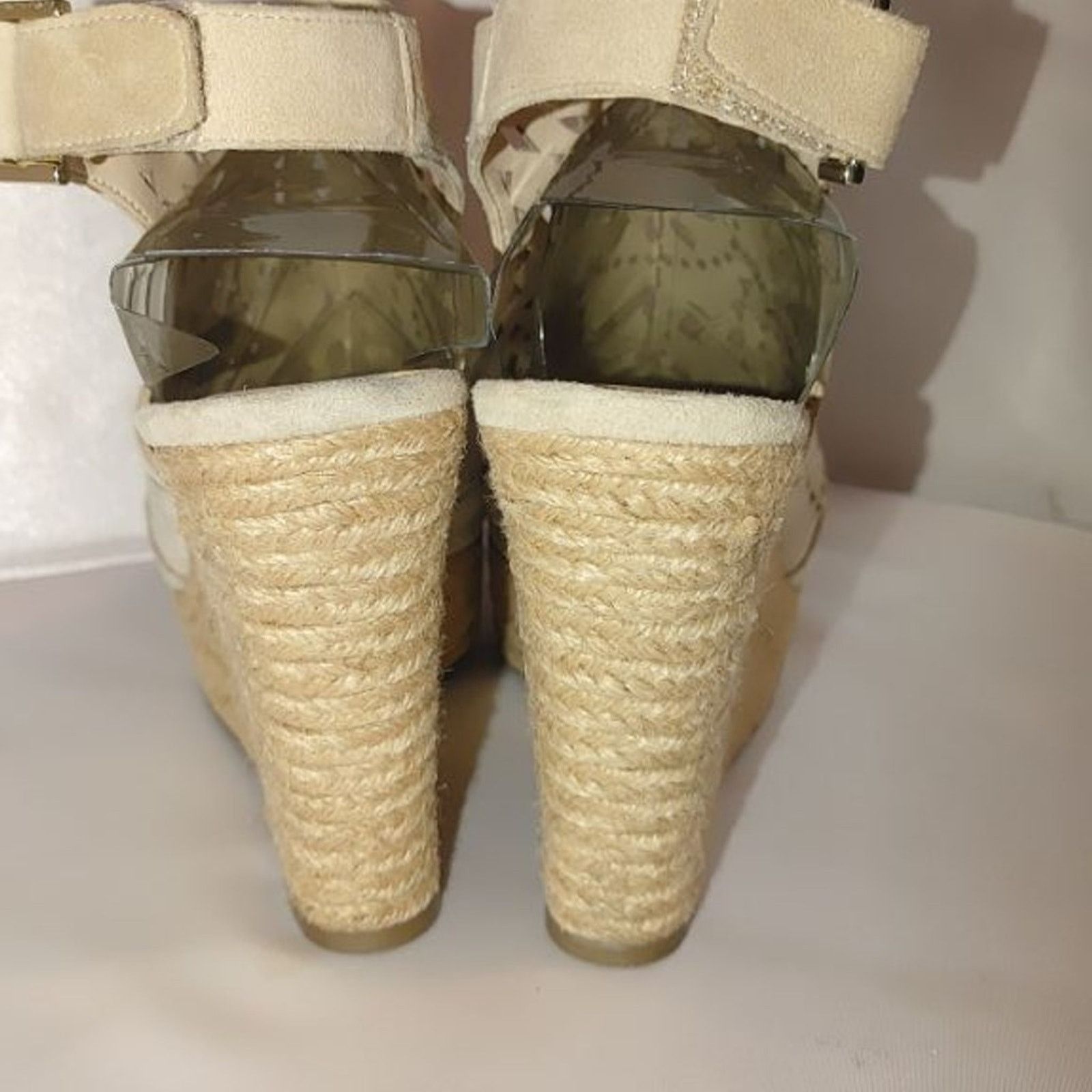 Marc Fisher Marc Fisher Harlea Wedge Sandal Size 6.5M in Color New Ambra Size US 6.5 / IT 36.5 - 6 Thumbnail