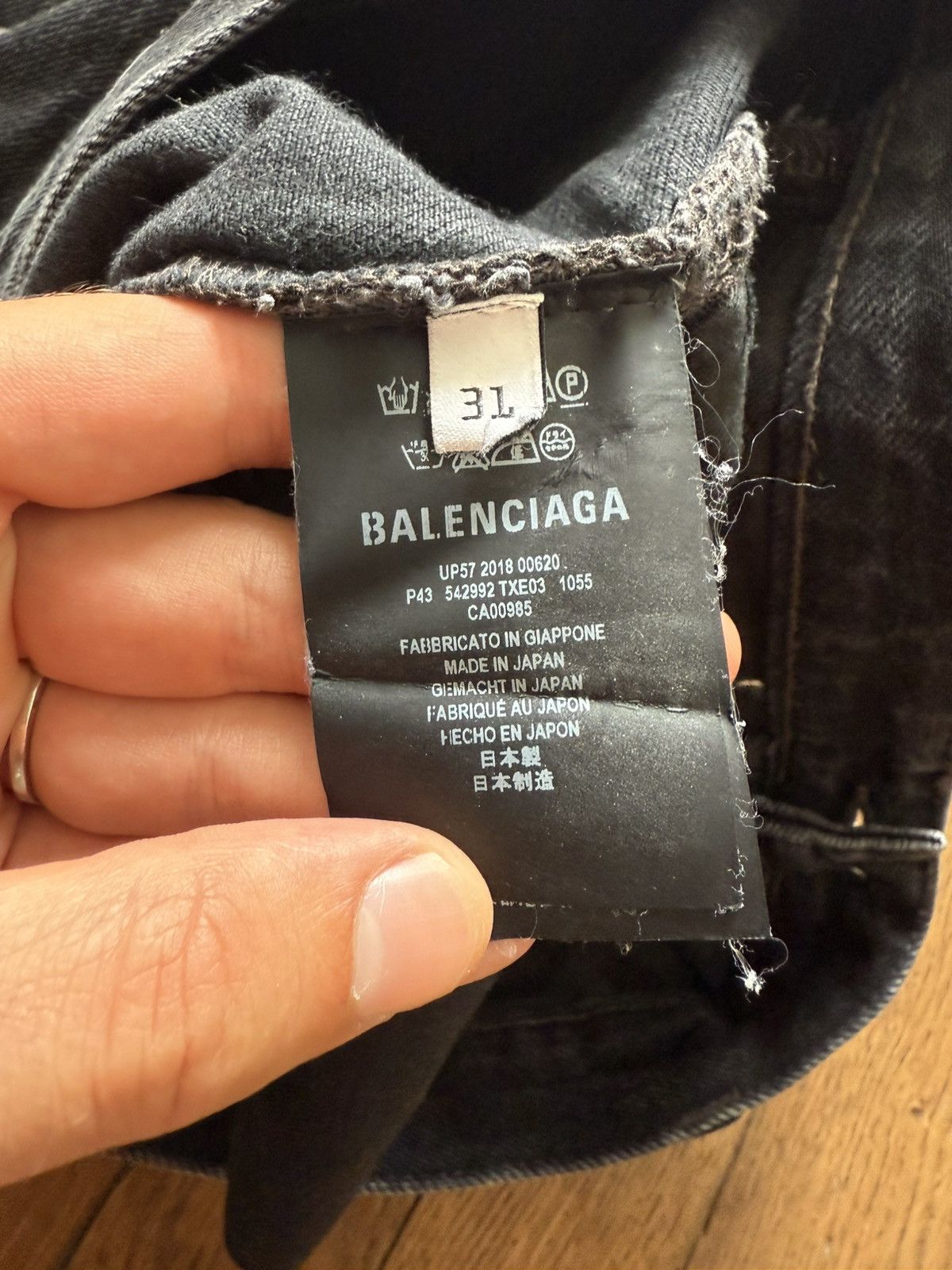 Balenciaga Balenciaga Heel Drag Denim Size US 31 - 6 Thumbnail