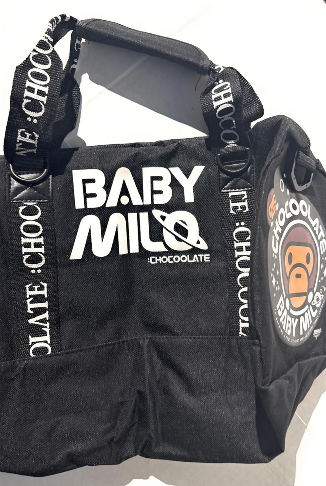 Bape BAPE x Baby Milo x Chocolate Black Duffle Bag Size ONE SIZE - 4 Thumbnail
