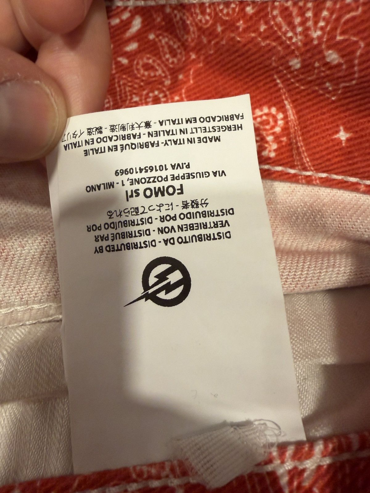 PDF PDF x Formy Studio Bandana Jeans Size US 32 / EU 48 - 5 Thumbnail