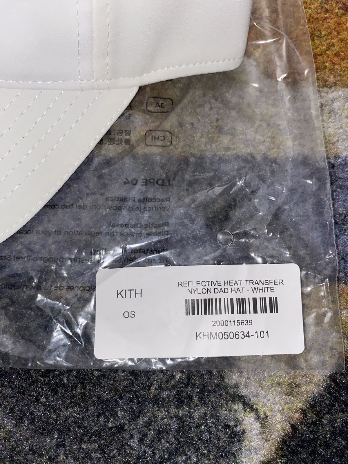 Kith × TaylorMade Kith for TaylorMade Reflective Nylon Cap Size ONE SIZE - 6 Thumbnail