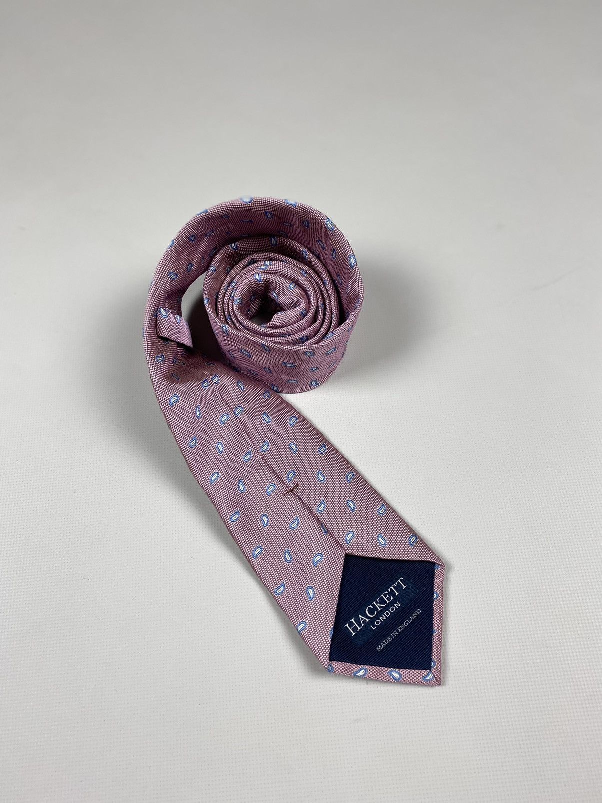 Hackett Hackett London Silk Patterned Tie Size ONE SIZE - 2 Thumbnail