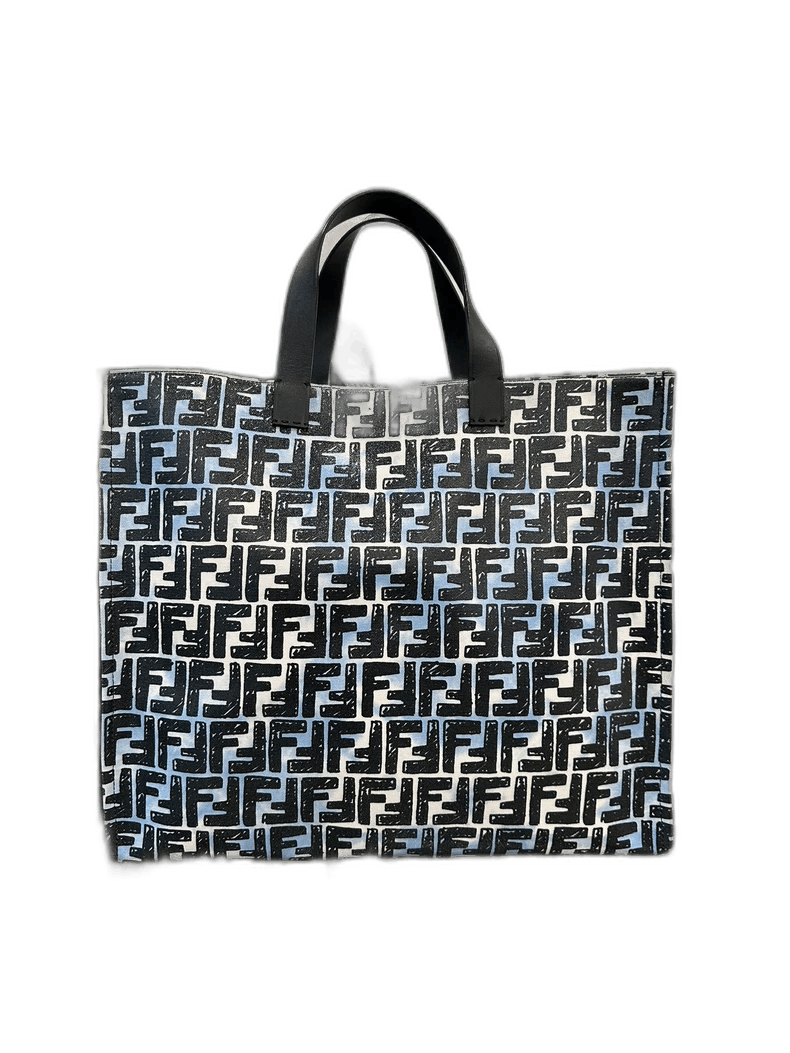 Fendi Fendi California Sky Blue Logo Tote Bag Size ONE SIZE - 1 Thumbnail