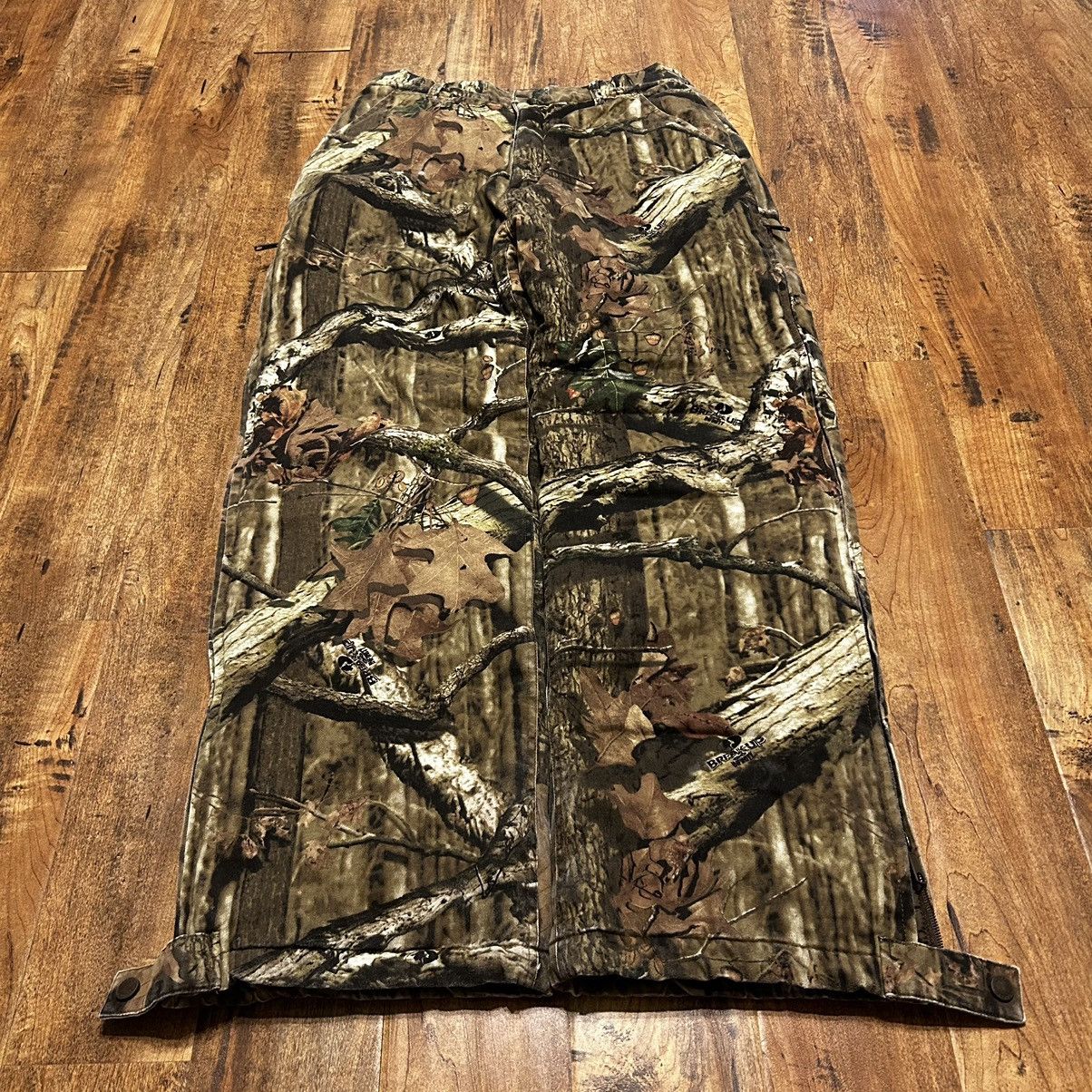 Cabelas × Realtree × Vintage Cabelas Realtree Camo Baggy Essentials Zipper Pants Outdoors Size US 30 / EU 46 - 2 Thumbnail