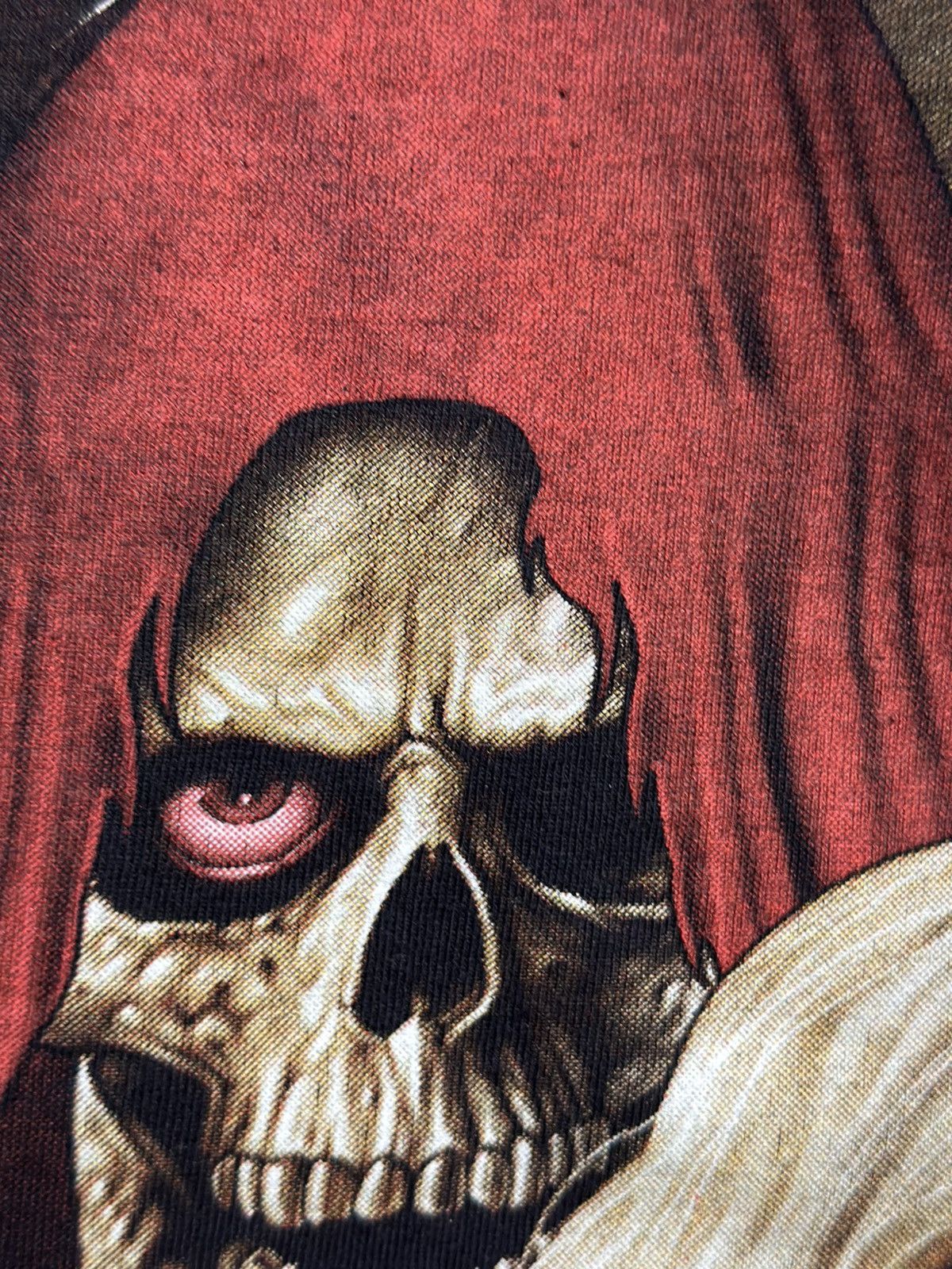 Tribal Streetwear Thrashed Vintage Skull Paita Rose Full Print Tee Size US M / EU 48-50 / 2 - 4 Thumbnail