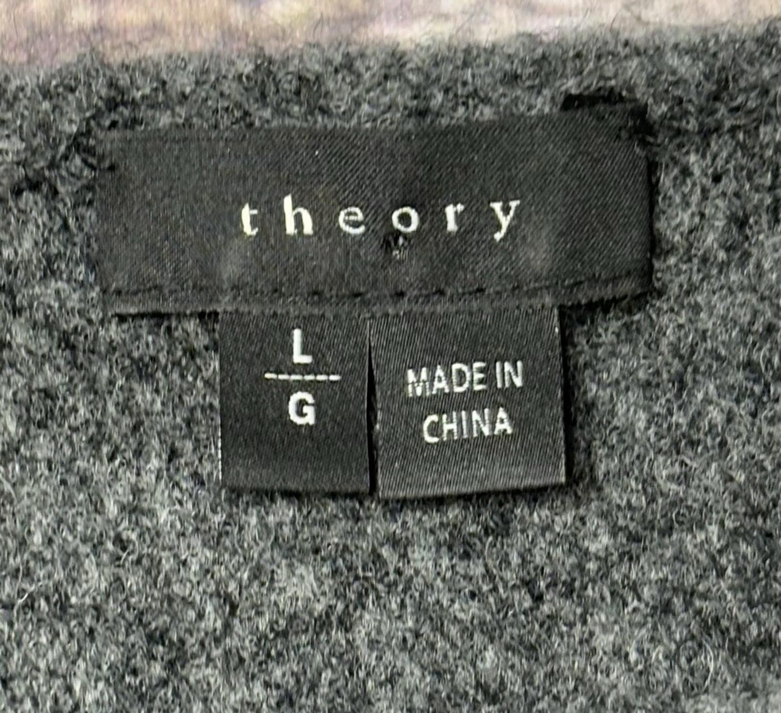 Theory Theory Sweater Women L Wool Yak Blend Dolman Sleeve Avalon Size L / US 10 / IT 46 - 2 Thumbnail