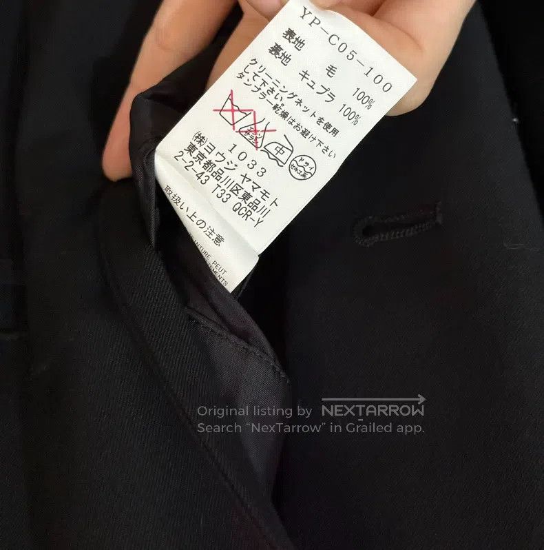 Y's Y's Long black trench coat Size US M / EU 48-50 / 2 - 8 Thumbnail