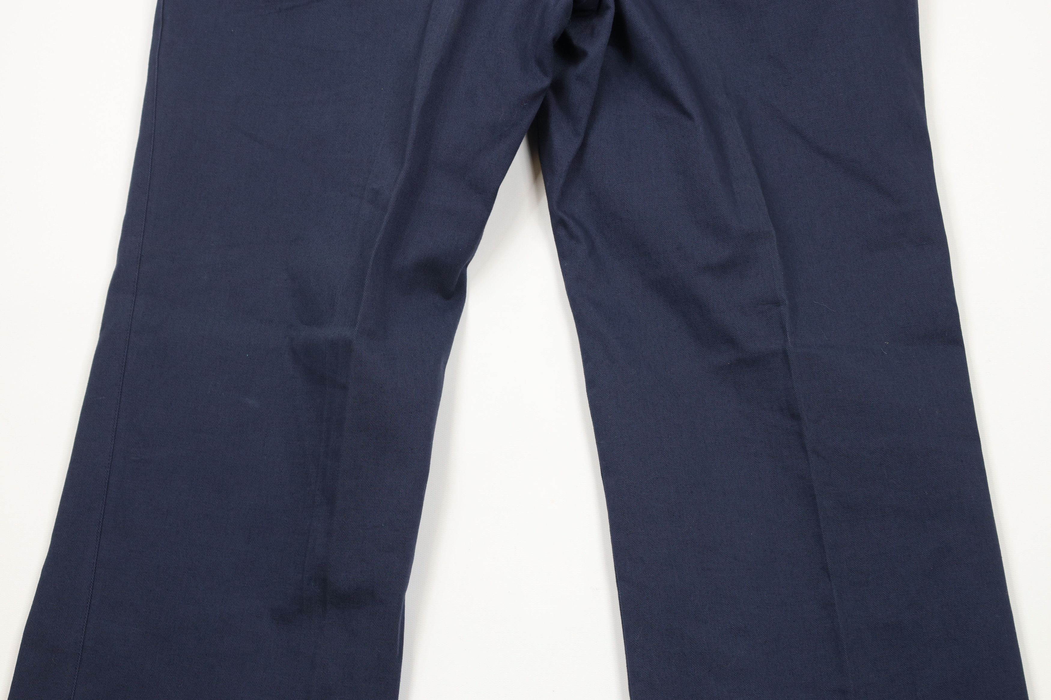 Vintage Vintage 70s Streetwear Bell Bottoms Chino Pants Blue USA Size US 36 / EU 52 - 13 Thumbnail