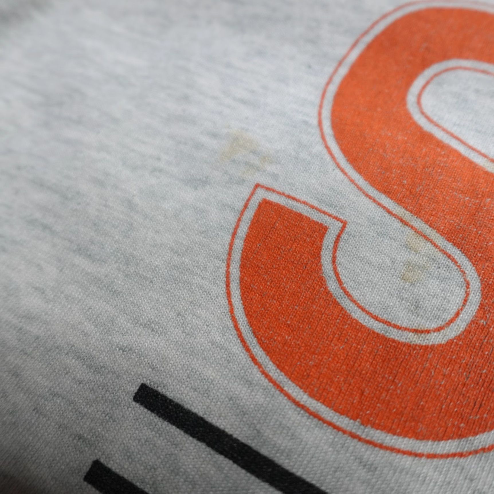 Vintage VINTAGE Syracuse Blitz Shirt Medium Gray Football Club Double Sided Men M Gray USA 1990s College Football Double-Sided Shirt Size US M / EU 48-50 / 2 - 3 Thumbnail