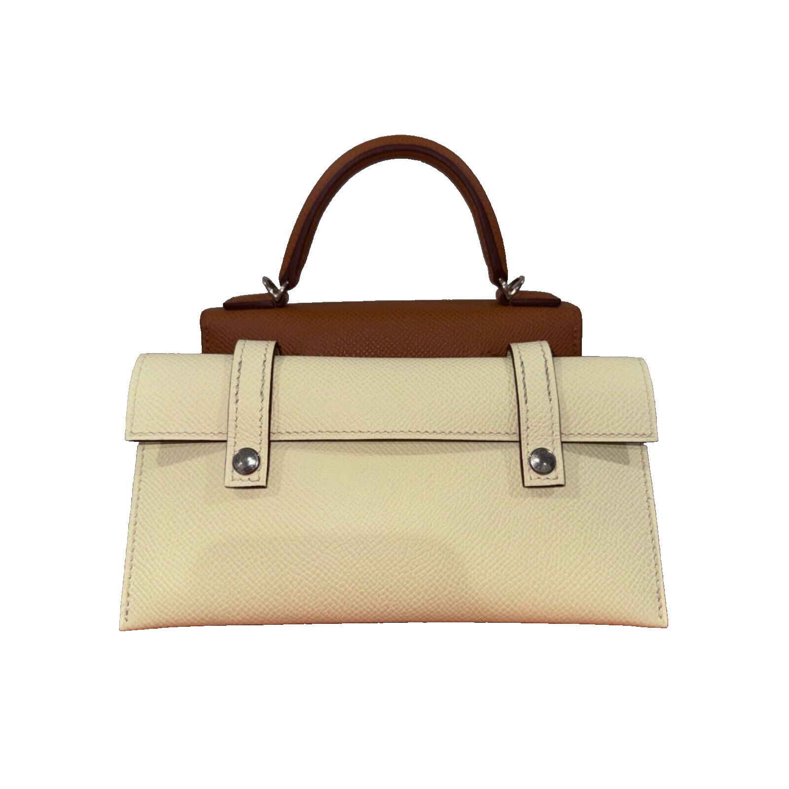 Hermes Hermes Kelly 20 Pochette Gold Epsom Quelle Idole Bag Size ONE SIZE - 13 Thumbnail