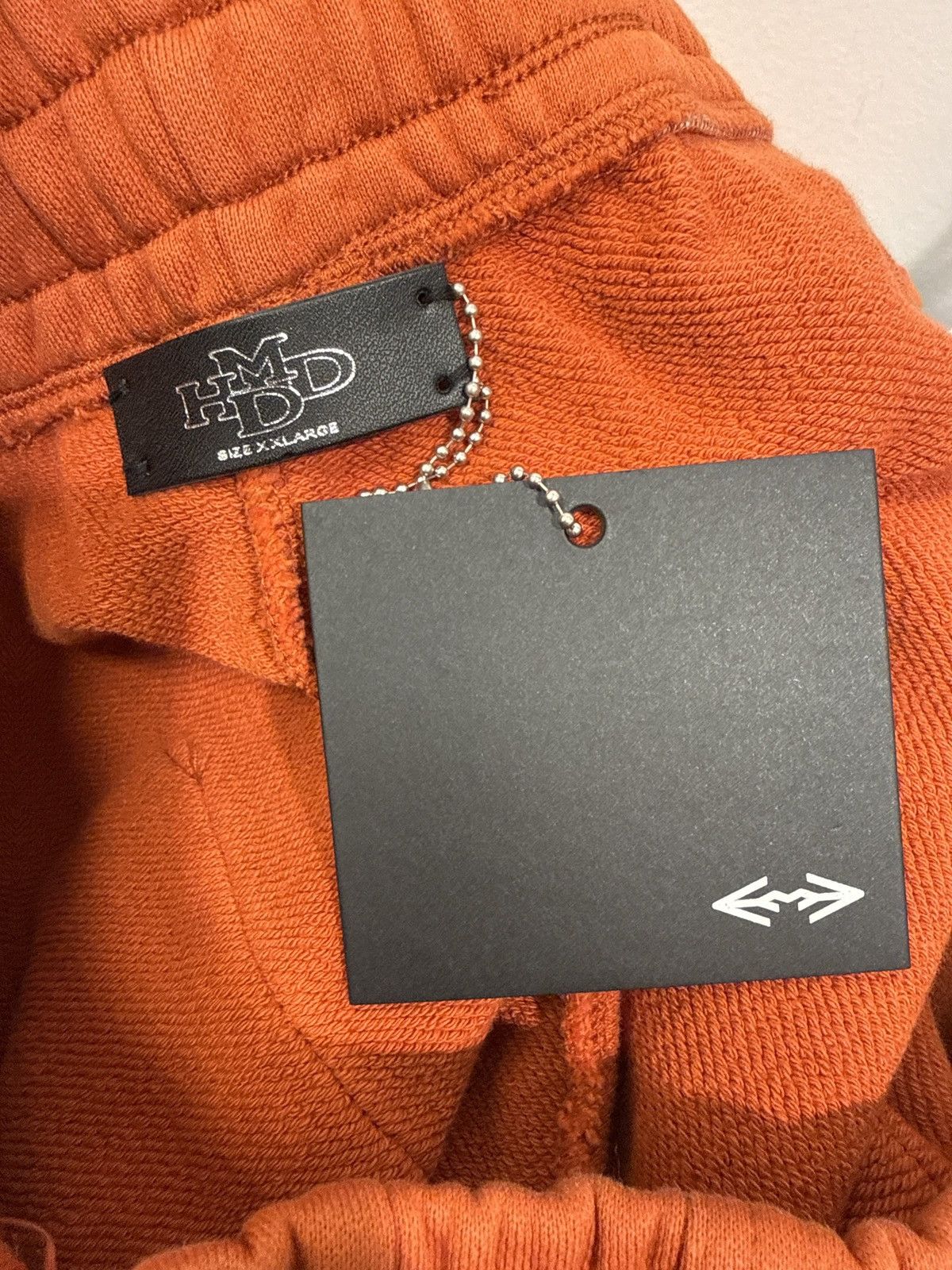 Happy Memories Don’t Die Orange Studded Sweatpants 2XL
