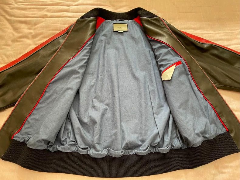 Gucci Gucci Leather coat 2501-Nextarrow Size US M / EU 48-50 / 2 - 4 Thumbnail