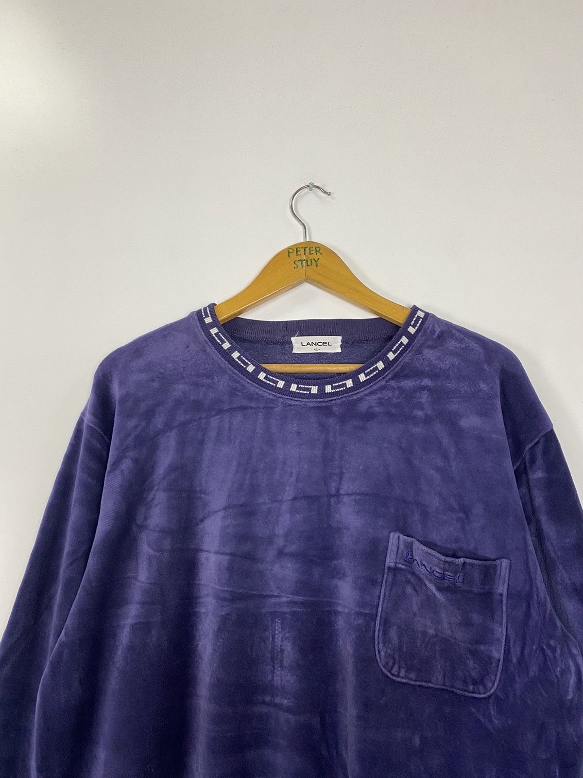 Lancel × Vintage Vintage 90s Lancel Sweater Size US L / EU 52-54 / 3 - 6 Thumbnail