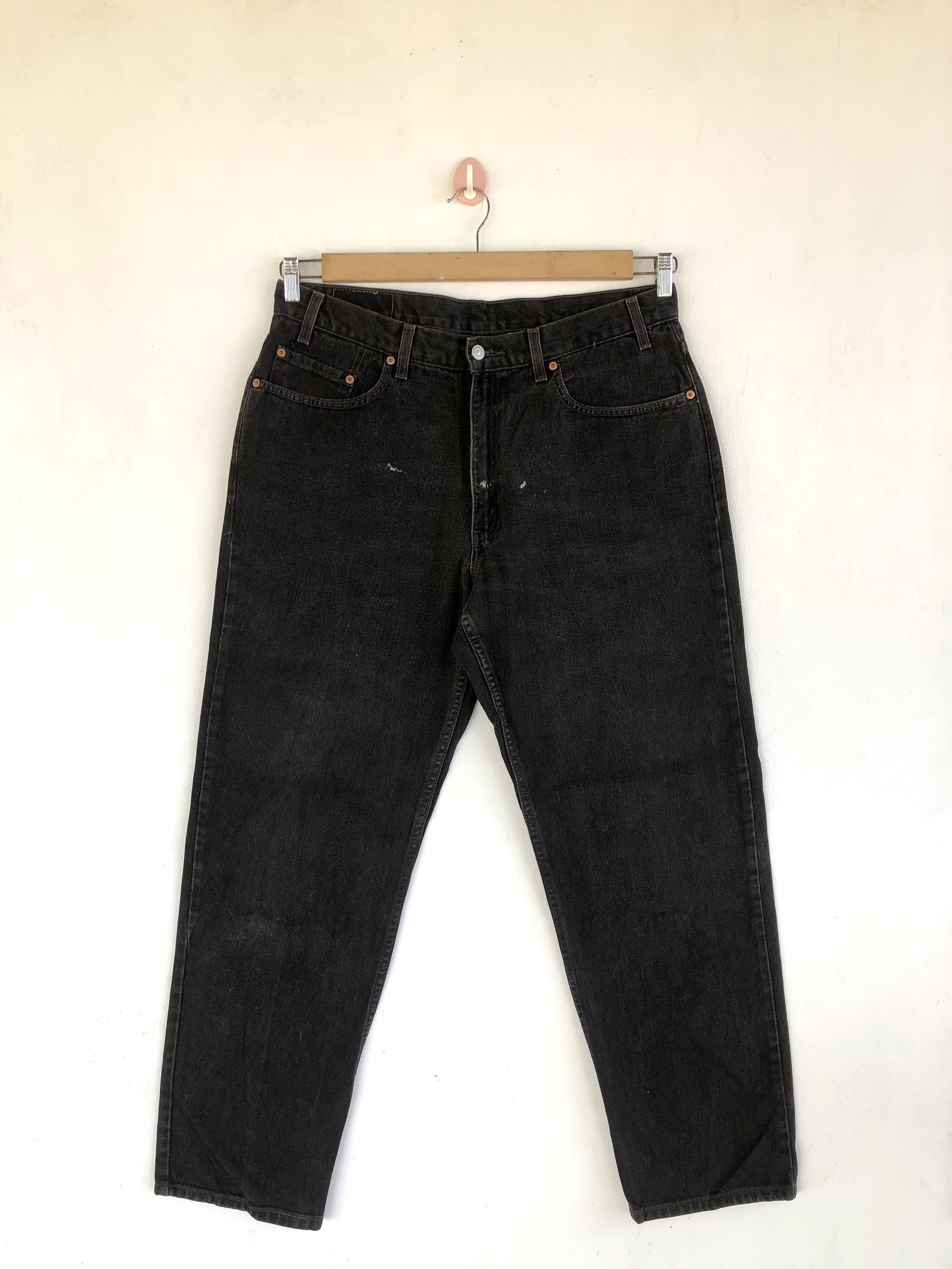 Levi's Vintage Levis Jeans Faded Black Levi's 550 Denim Pants Size US 34 / EU 50 - 1 Thumbnail