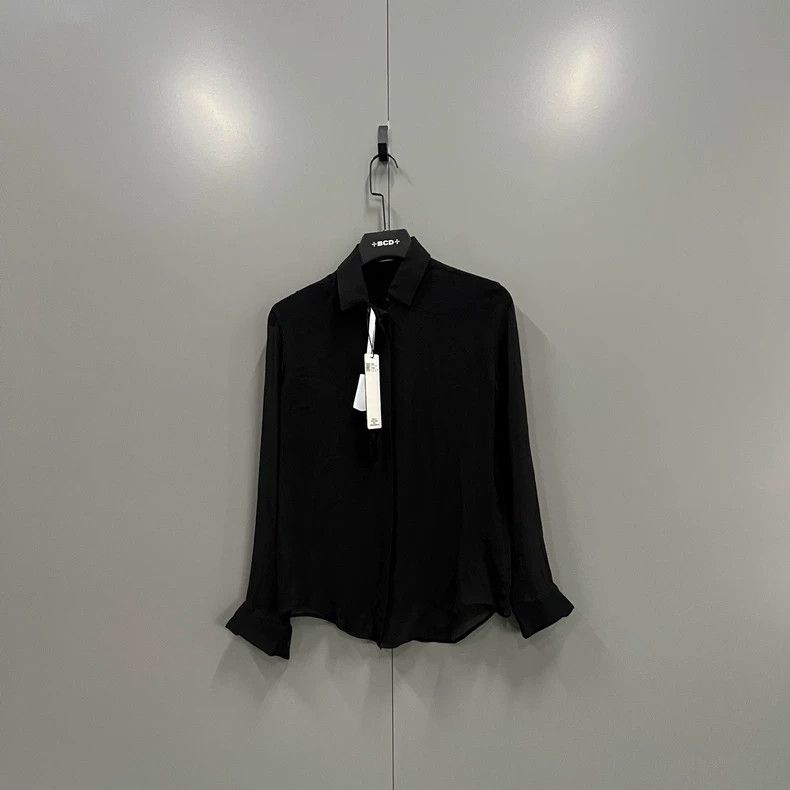 Saint Laurent Paris Saint Laurent Paris black shirt 2505-Nextarrow Size XXS / US 00 / IT 34 - 1 Thumbnail