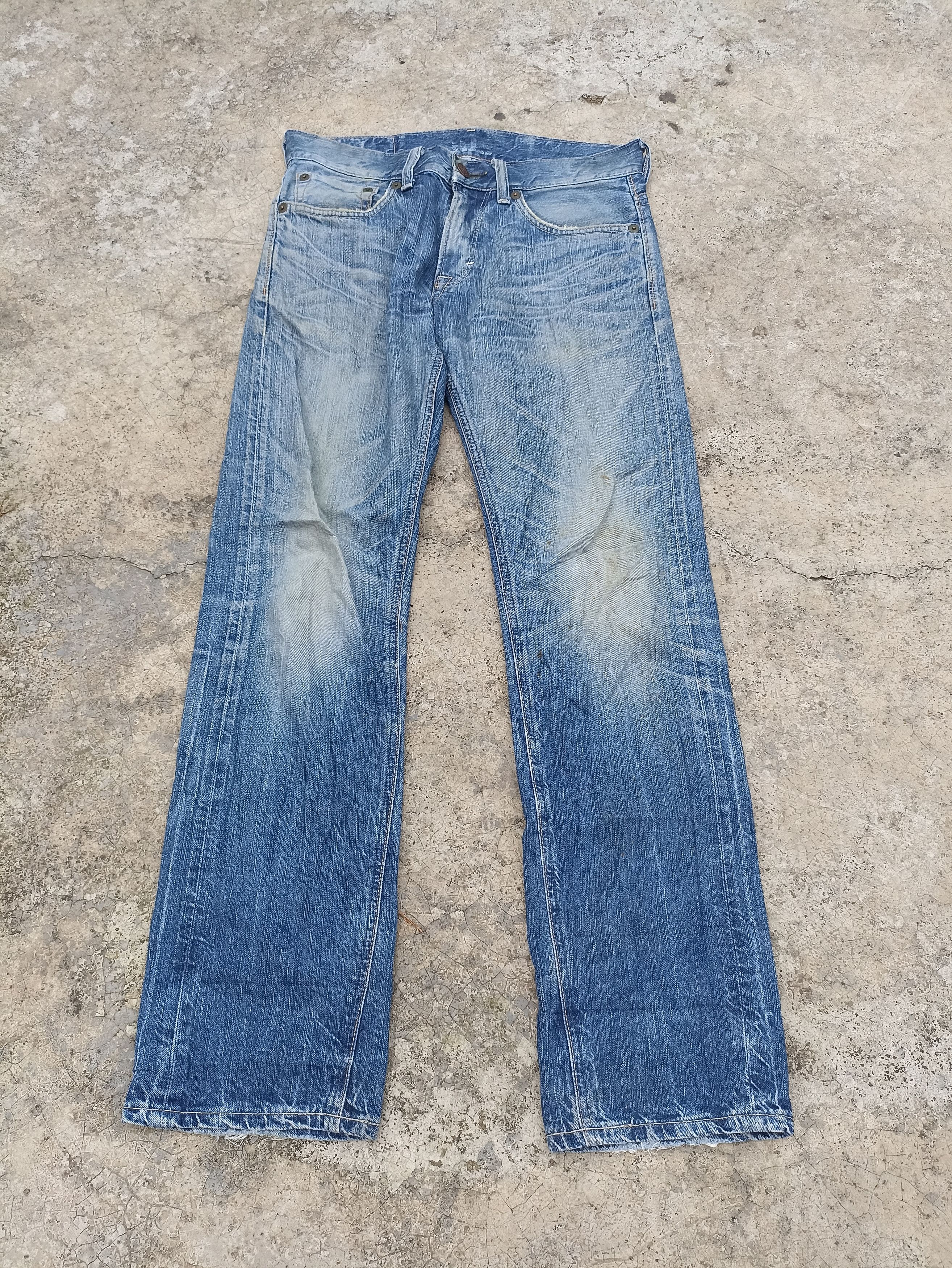 If Six Was Nine Vintage Edwin Blue Trip jeans LGB Size US 33 - 1 Thumbnail
