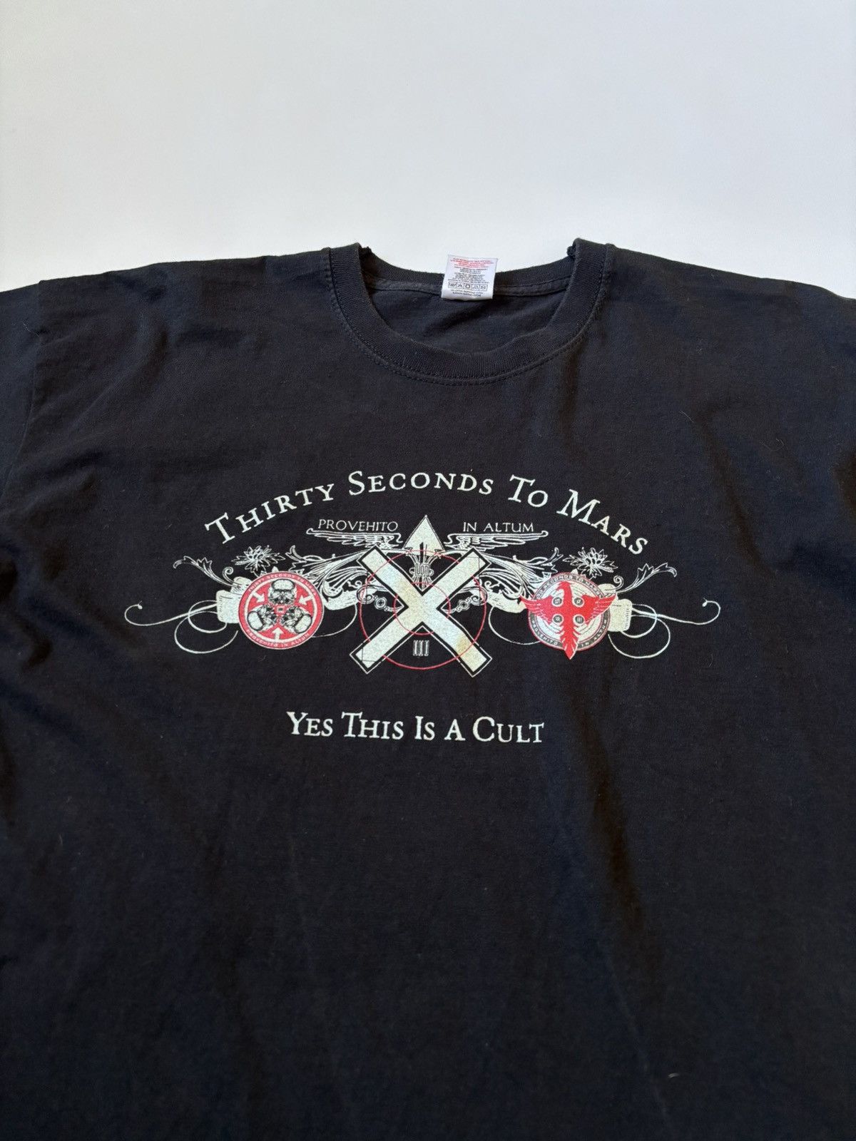 Band Tees × Vintage Thirty Secons to Mars Yes this is a Cult Vintage 00s Tshirt Size US M / EU 48-50 / 2 - 4 Thumbnail