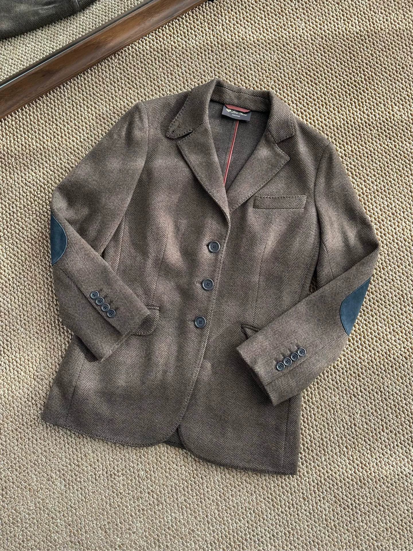 Loro Piana Loro Piana casual cashmere safari blazer brown S Size S / US 4 / IT 40 - 1 Thumbnail