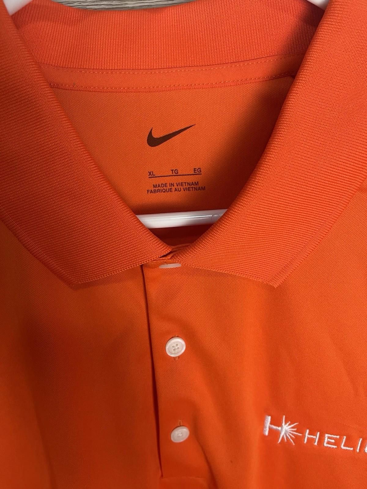 Nike Nike Dri Polo Orange NWT Fit XL Golf Work Size US XL / EU 56 / 4 - 3 Thumbnail