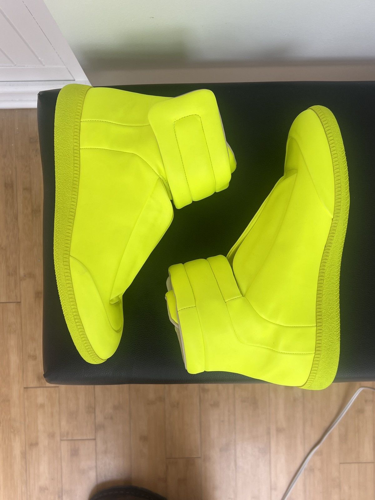 image of Maison Margiela Neon Future Sneakers 43 in Green, Men's (Size 10)