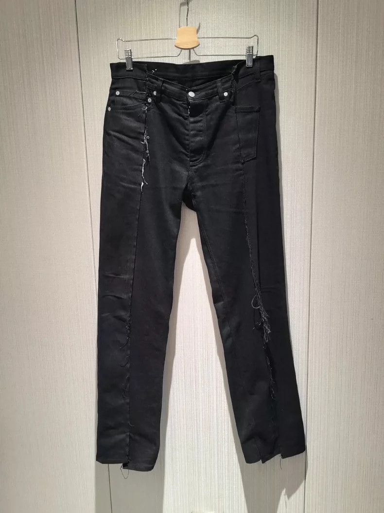 Maison Margiela Maison Margiela Black paneled jeans Size US 32 / EU 48 - 1 Thumbnail