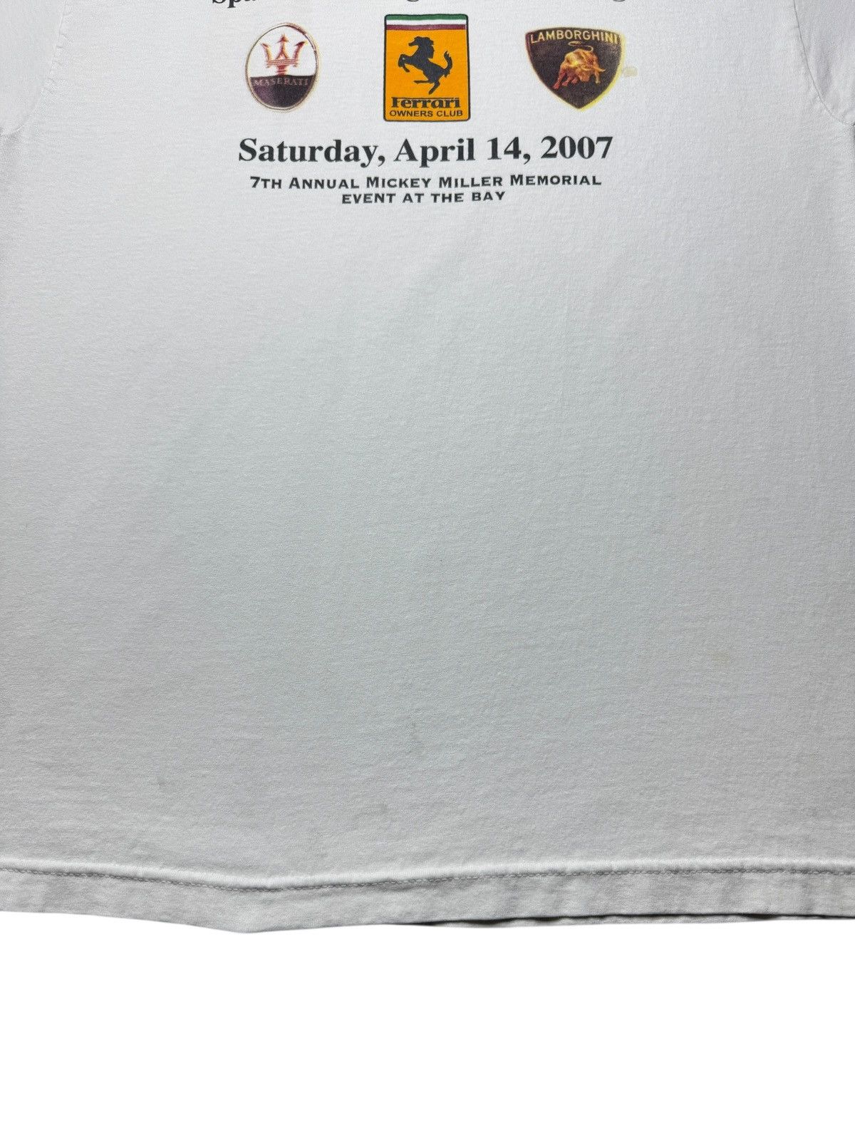 Vintage 2007 Bella Italia Auto Show Tee Shirt Size US L / EU 52-54 / 3 - 4 Thumbnail