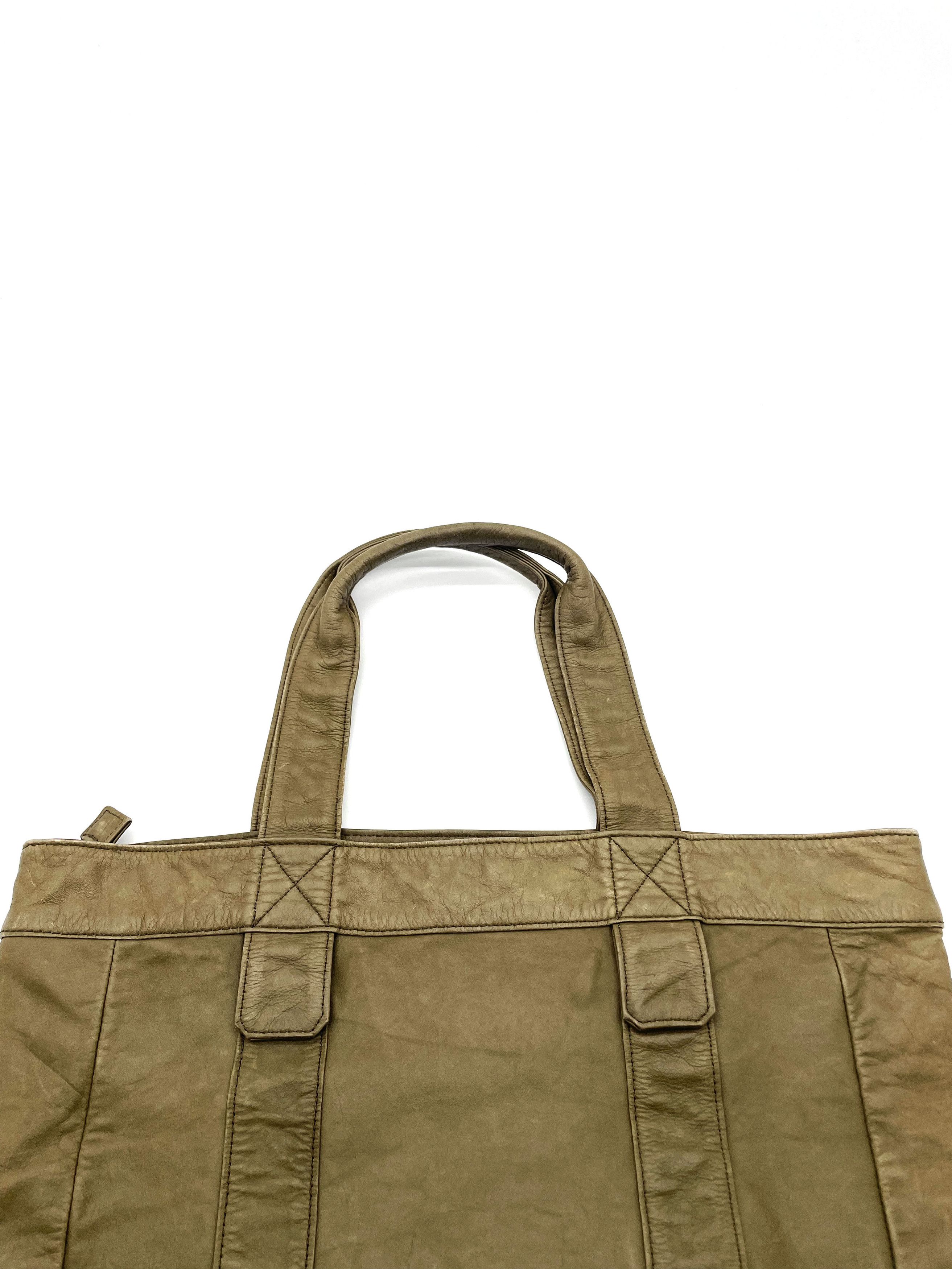 Yohji Yamamoto Leather Tote Bag Size ONE SIZE - 10 Thumbnail