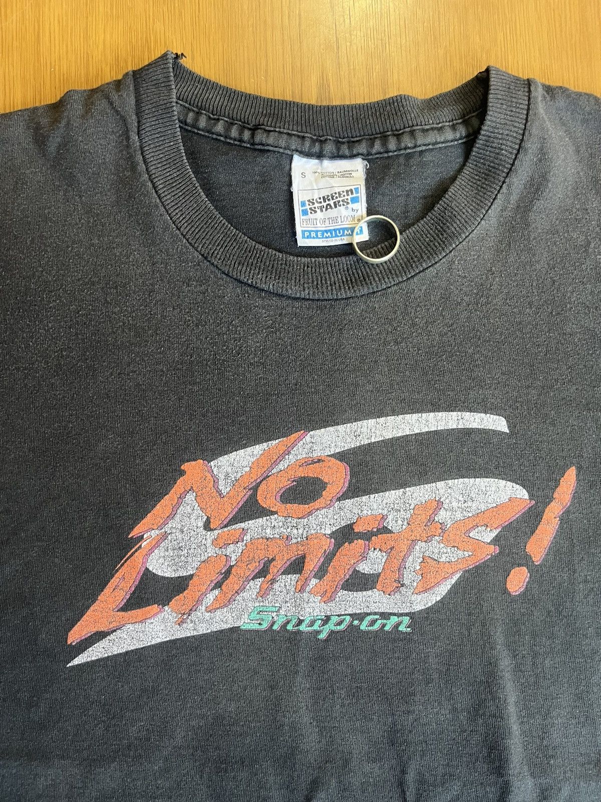Vintage Vintage Snap-on NO Limits ! 90’s Tshirt Size US M / EU 48-50 / 2 - 5 Thumbnail