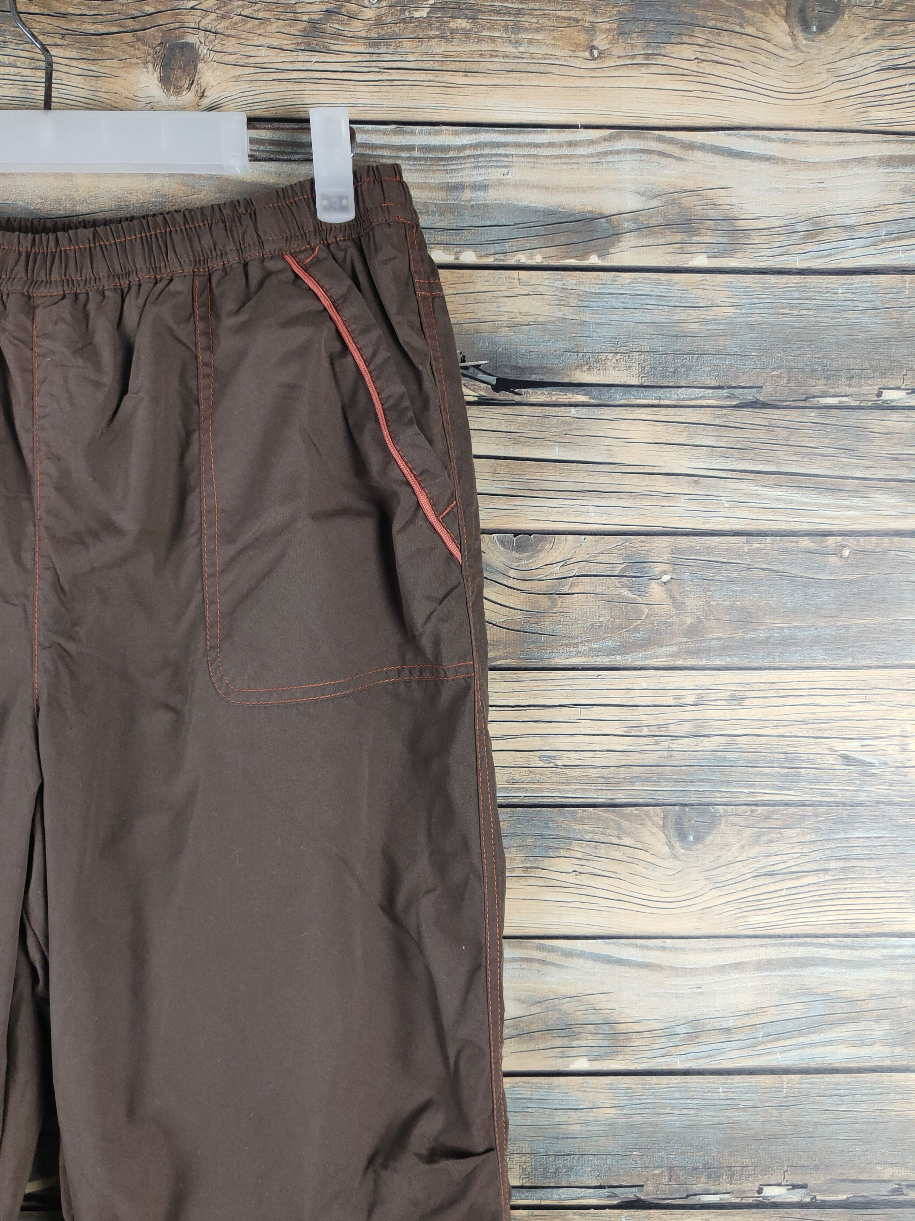 Japanese Brand DL Japanese Brand Brown Multipocket Sweatpants #2411 Size US 30 / EU 46 - 5 Thumbnail