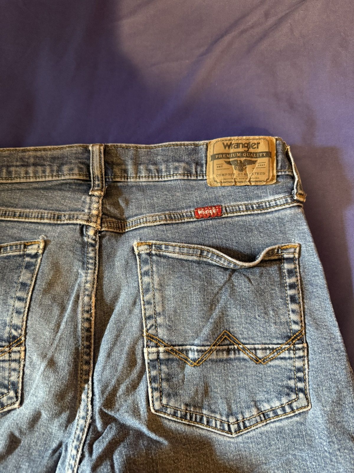 Wrangler Blue jeans Size US 30 / EU 46 - 3 Thumbnail