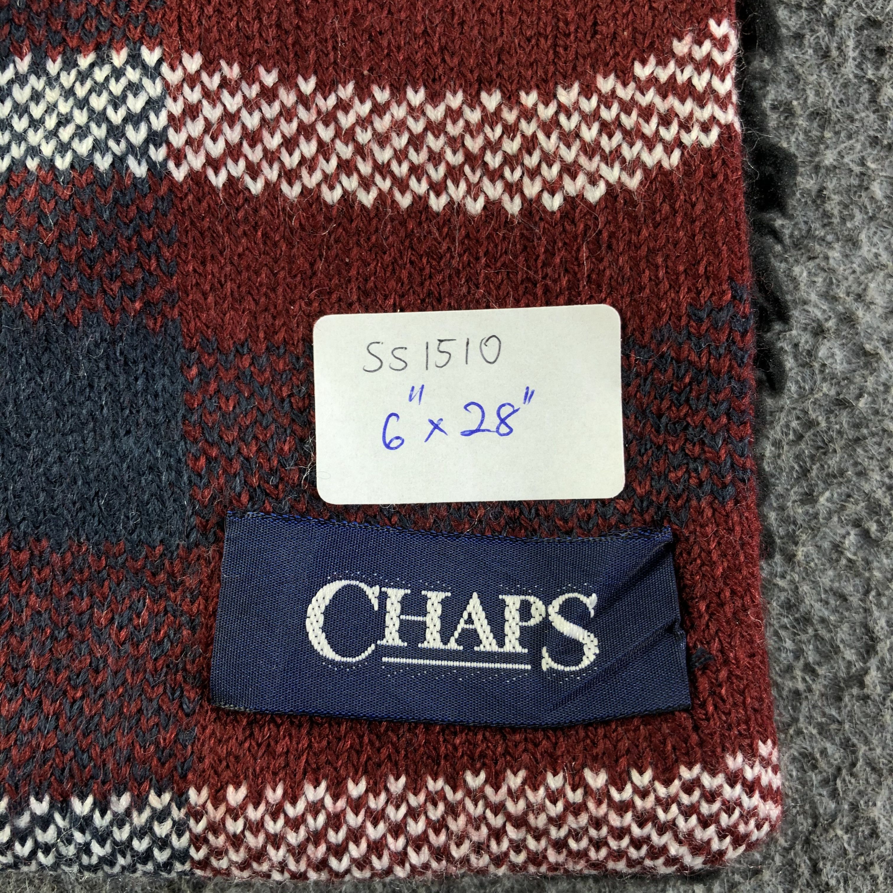 Chaps Chaps Mini Scarf / Muffler / Neckwear SS1510 Size ONE SIZE - 7 Thumbnail