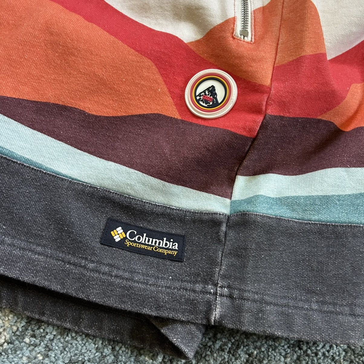 Columbia × Kith 2022 Sonora Desert Red Hibiscus Cotton Fleece Sweatshorts Size US 33 - 2 Thumbnail