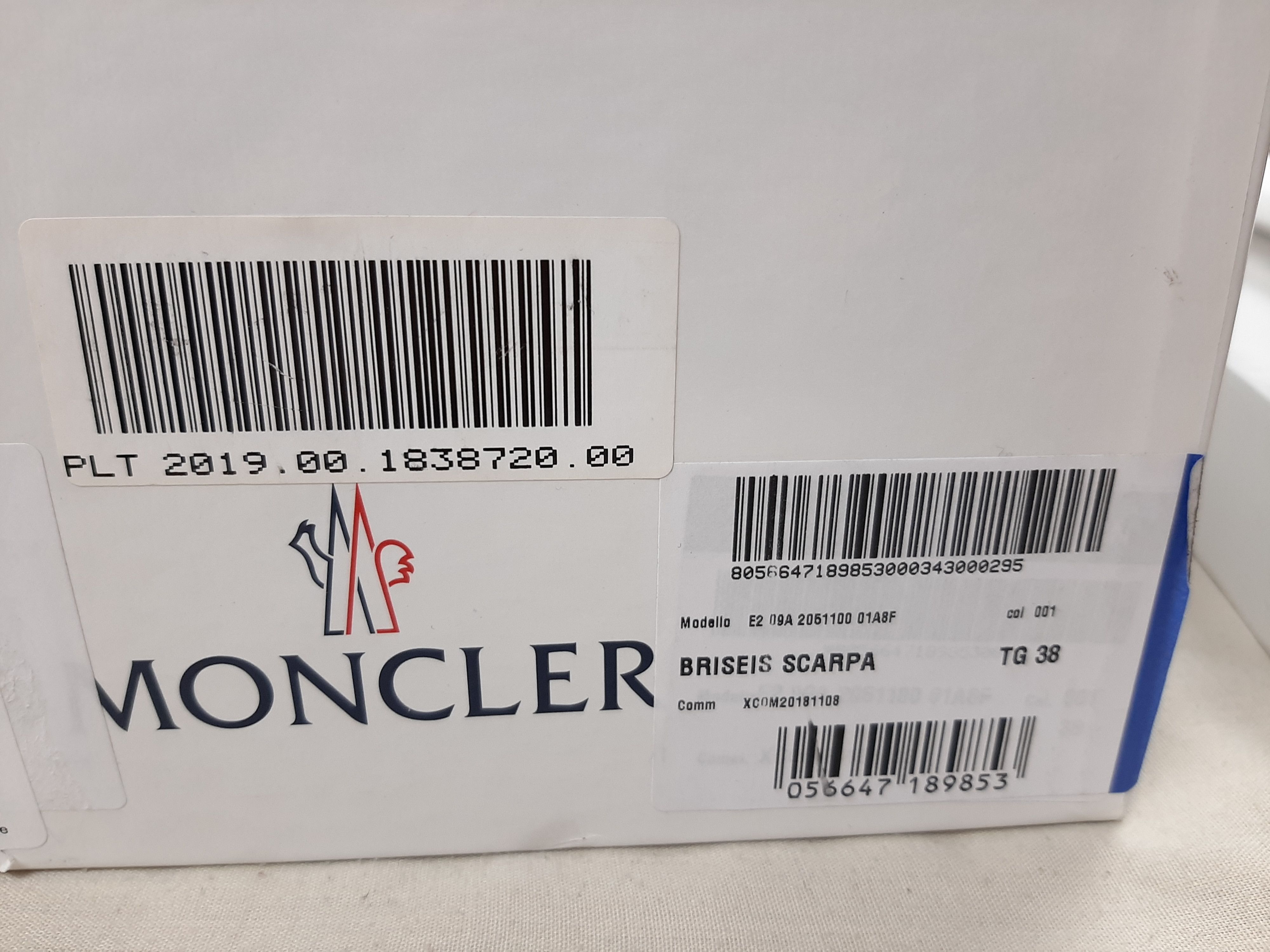 Moncler Briseis Scarpa Sneakers Women's Size US 8 EU 38