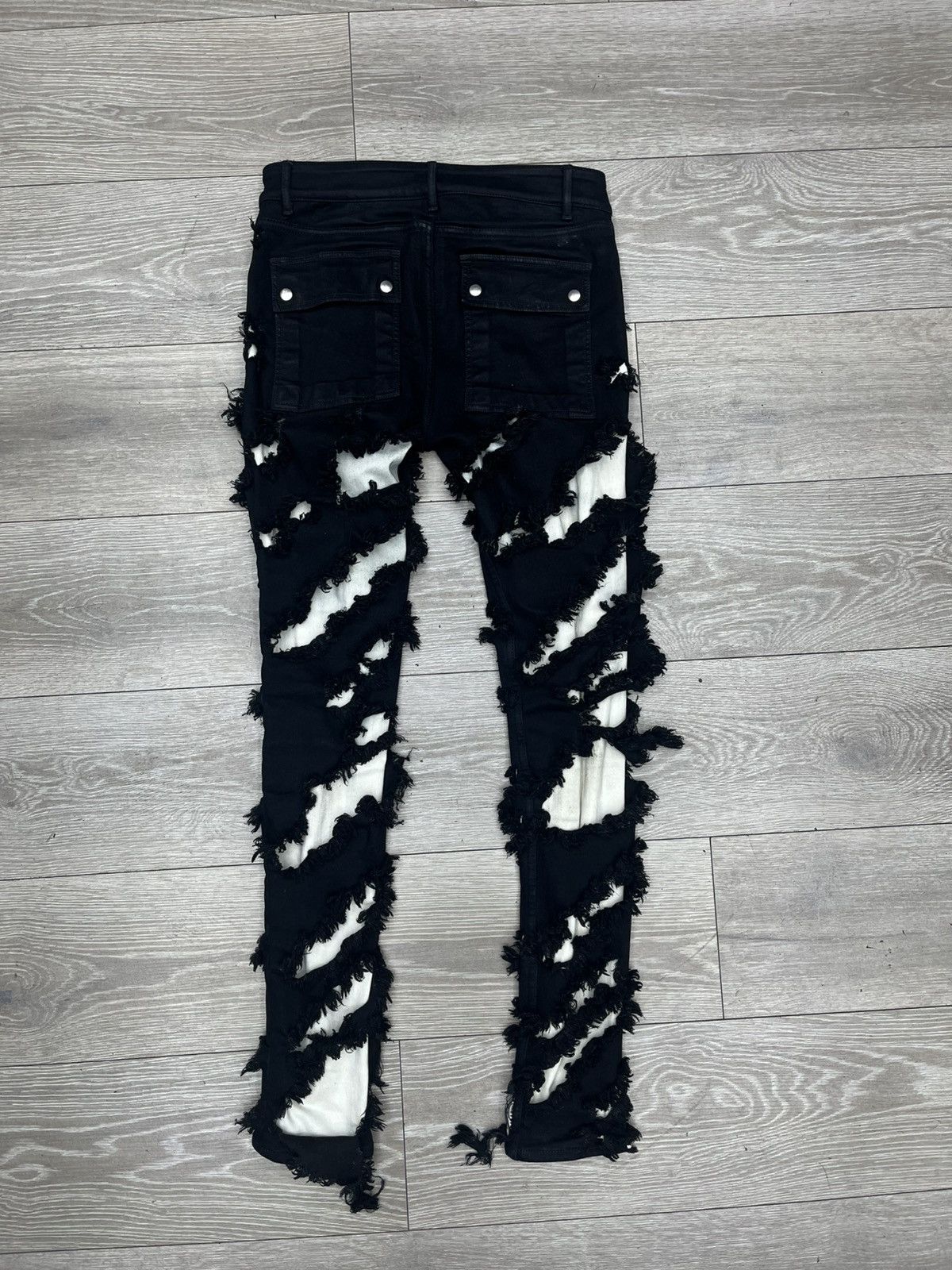 Rick Owens Rick Owen Tyrone Slashed Ripped Jeans Size US 30 / EU 46 - 2 Thumbnail