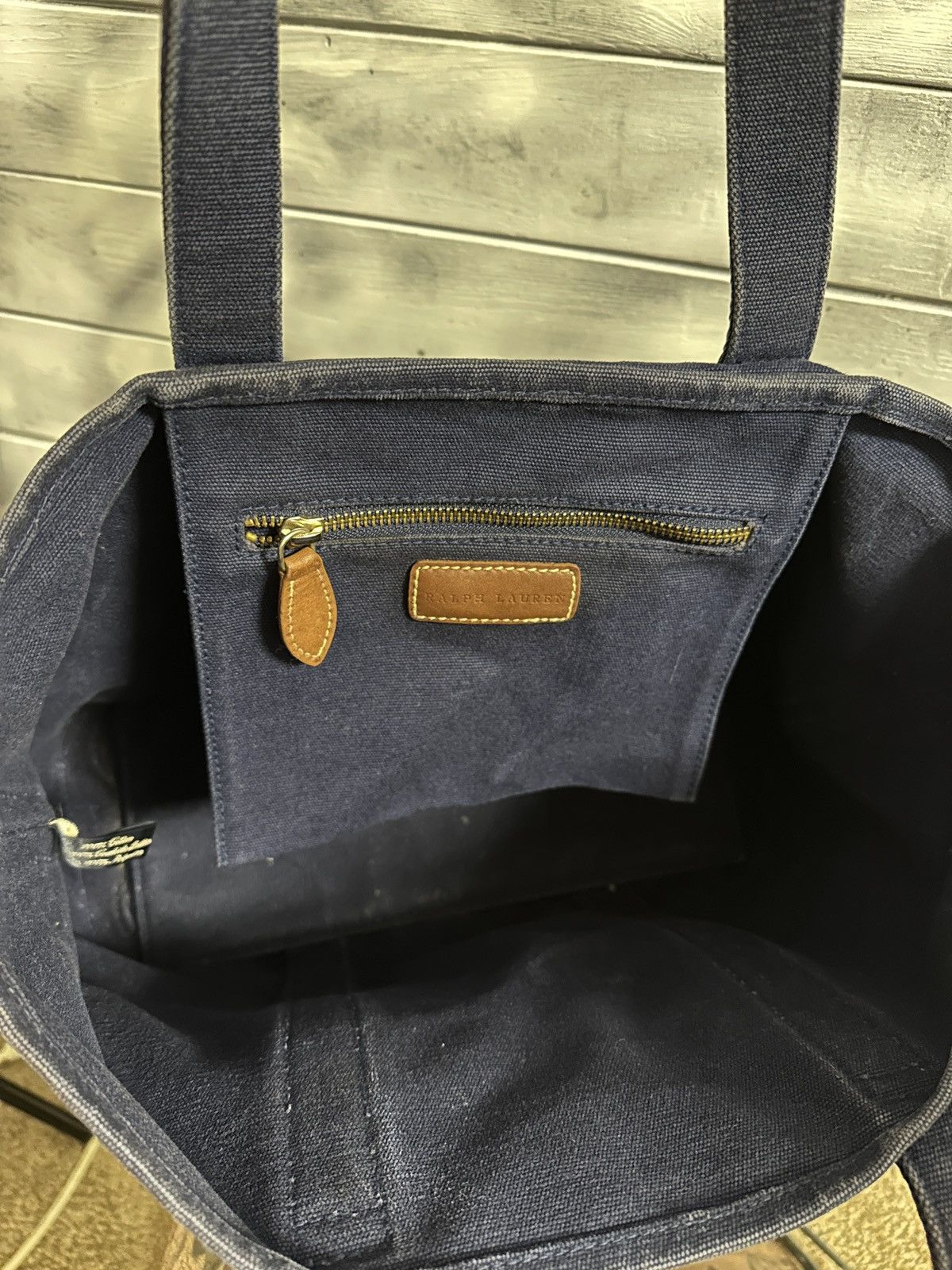 Ralph Lauren × Vintage Rare Bag Ralph Lauren Multilogo Luxury. Size ONE SIZE - 5 Thumbnail